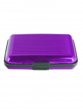 SOLID COLOR CREDIT CARD WALLET